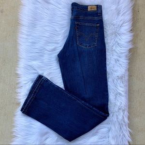 Levi’s Blue Perfectly Bootcut Slimming 512 Jean 6